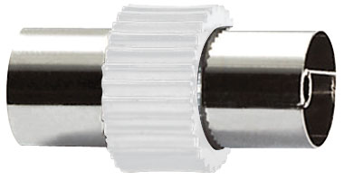 Adattatore coassiale presa tv - presa tv ø9,5mm