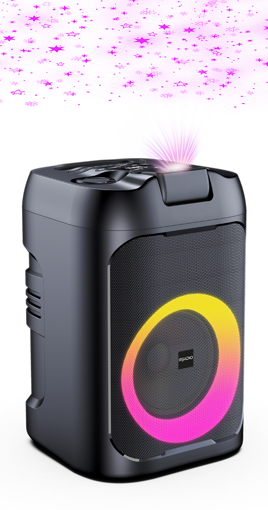Party Speaker IR-PS60 STARLIGHT da 60W con LED e LASER RGB