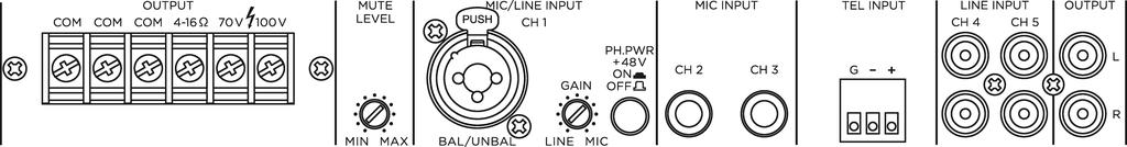 PA-324 - Amplificatore Mixer