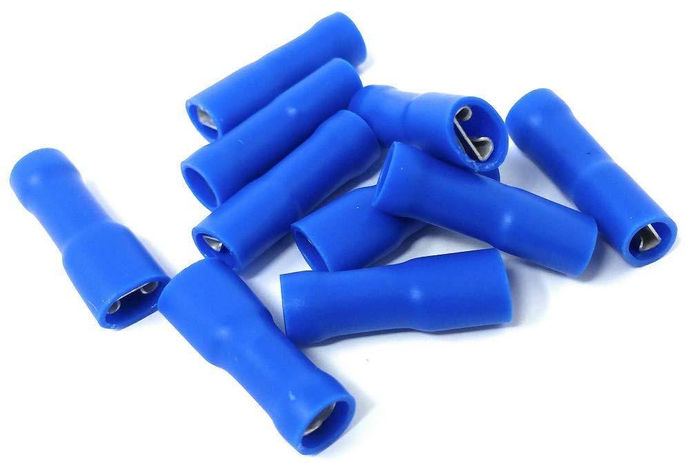 Faston preisolato femmina 4,7mm blu 100pz 8200111 MKC