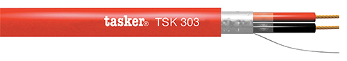 Cavo  2x2.50 mm² cu, antincendio, schermato Tasker TSK303
