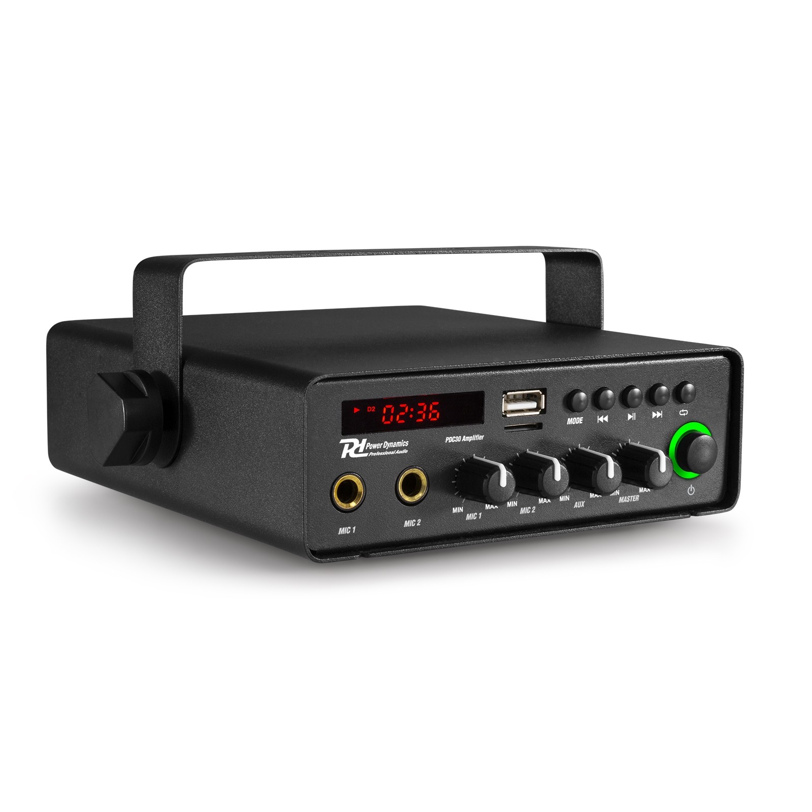 Amplificatore PA da 30W 12V/220V PDC30
