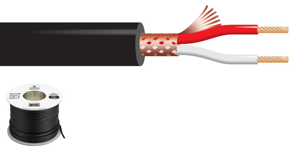 MLC-112/SW - Cavo microfonico 100m 2x0.22mm