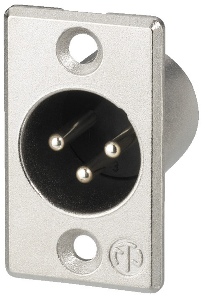 NC-3MP - Spina da pannello XLR