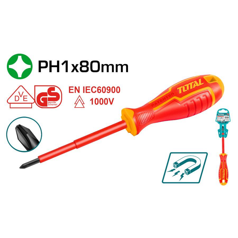 Cacciavite Isolato Phillips CR-V PH1x80 THTISPH180