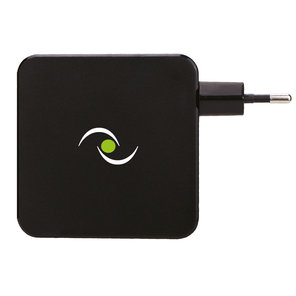 POWER CHARGER USB-C 65W BLACK COLOR