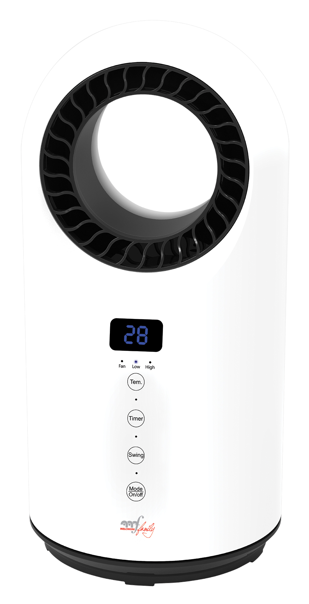 Termoventilatore STORM in ceramica senza pale