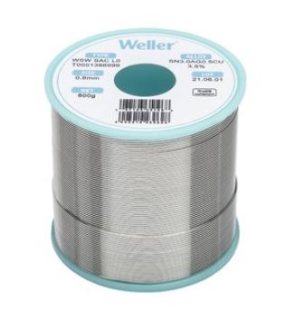 WSW SAC L0 Filo saldante, Ø 0, 8 mm, 500 gr. T0051386999 - Weller