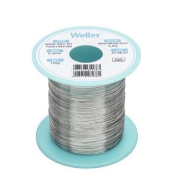 WSW SAC M1 Filo saldante, Ø 0,3 mm, 100 gr. T0051388199 - Weller