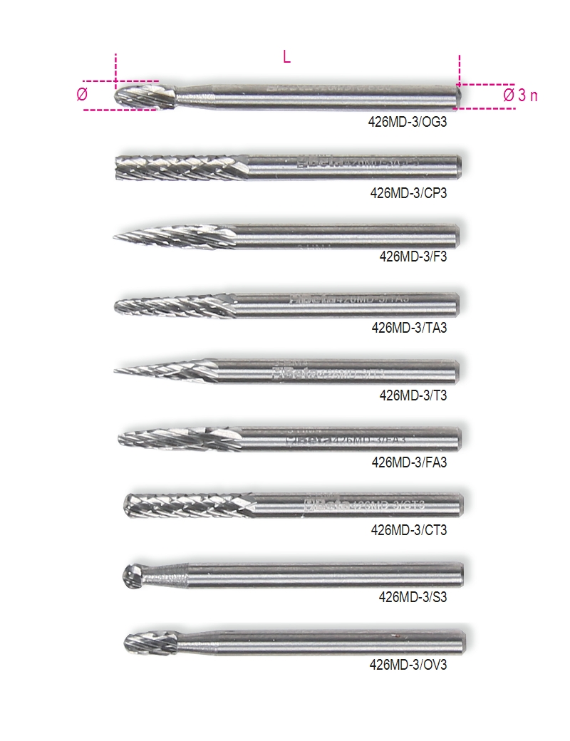 FRESE LIMARE MD ø3 FIAMMA ARROT 3 BETA 426MD-3/FA3