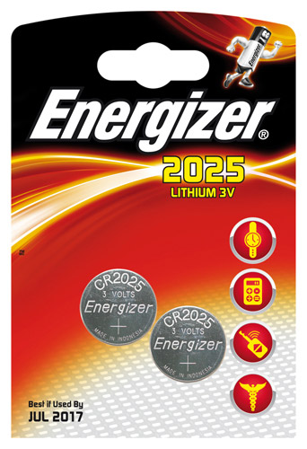 Batteria al litio Energizer 3v CR2025 Hi-Watt