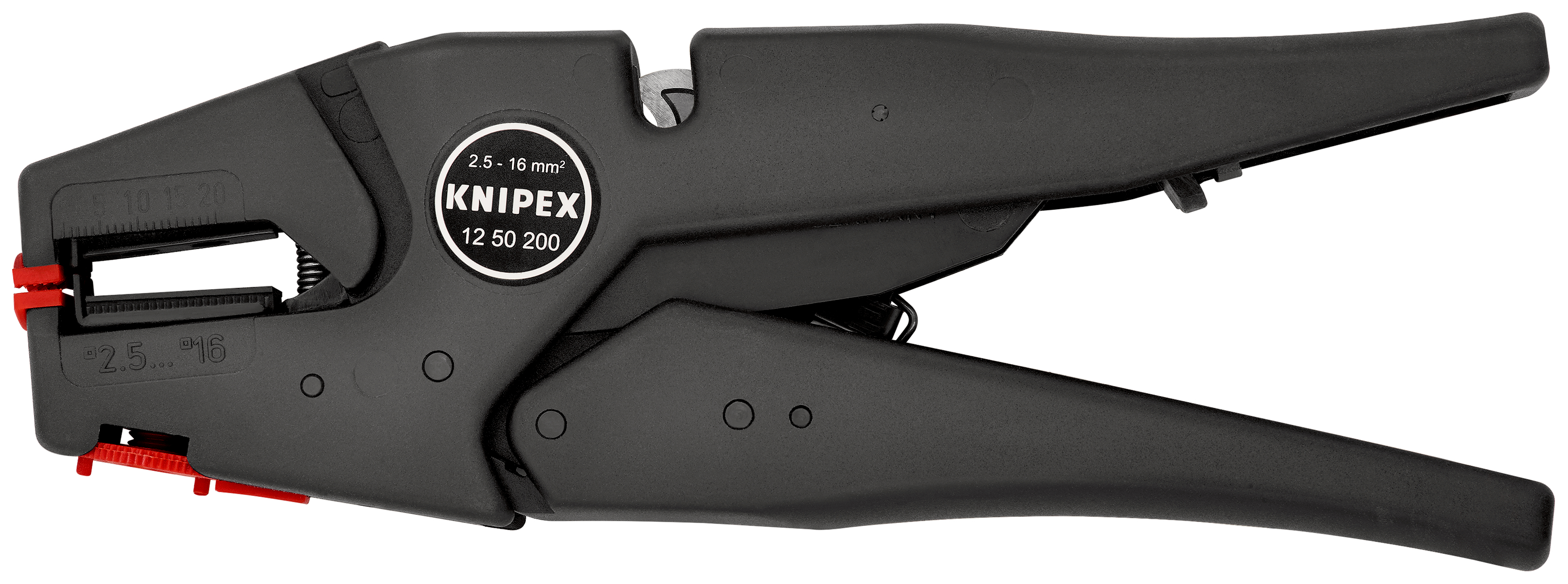 Pinza spelacavi frontale 12 50 200