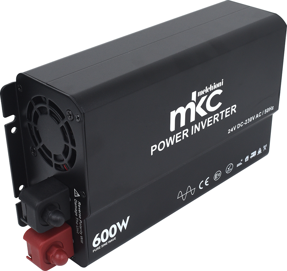 INVERTER MKC-RSP06-24 24VDC 230VCA 600W SOFTSTART ONDA PURA