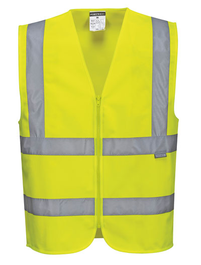 Gilet alta visibilità, giallo, taglia L