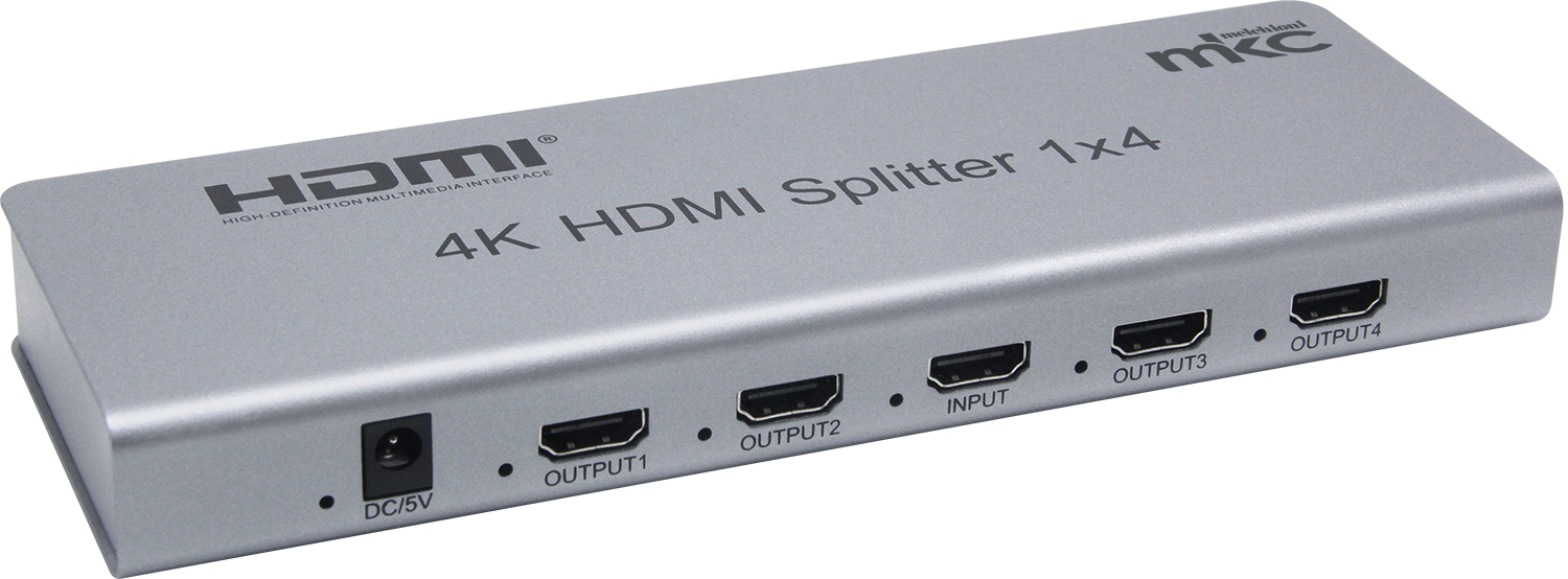 Divisore HDMI 4K 60Hz V2.0 EDID 1IN x 4OUT mod. MK-911-4plus