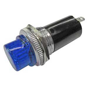Portalampada Per Lampada "E10" Blu PLAM/35B-C