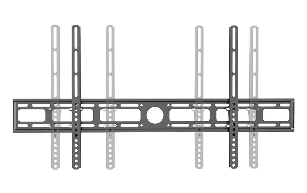 Supporto TV 42''-80'' a muro inclinabile nero, Mod. STV-IR-4280-TILT