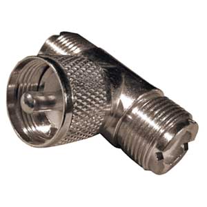 Adattatore UHF A "T" Da Spina A Due Prese M/358-C