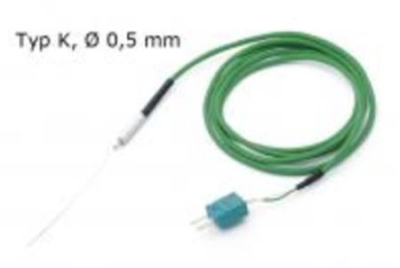 Thermoelemento/sonda di tipo K, Ø 0,5 mm T0053119099 - Weller