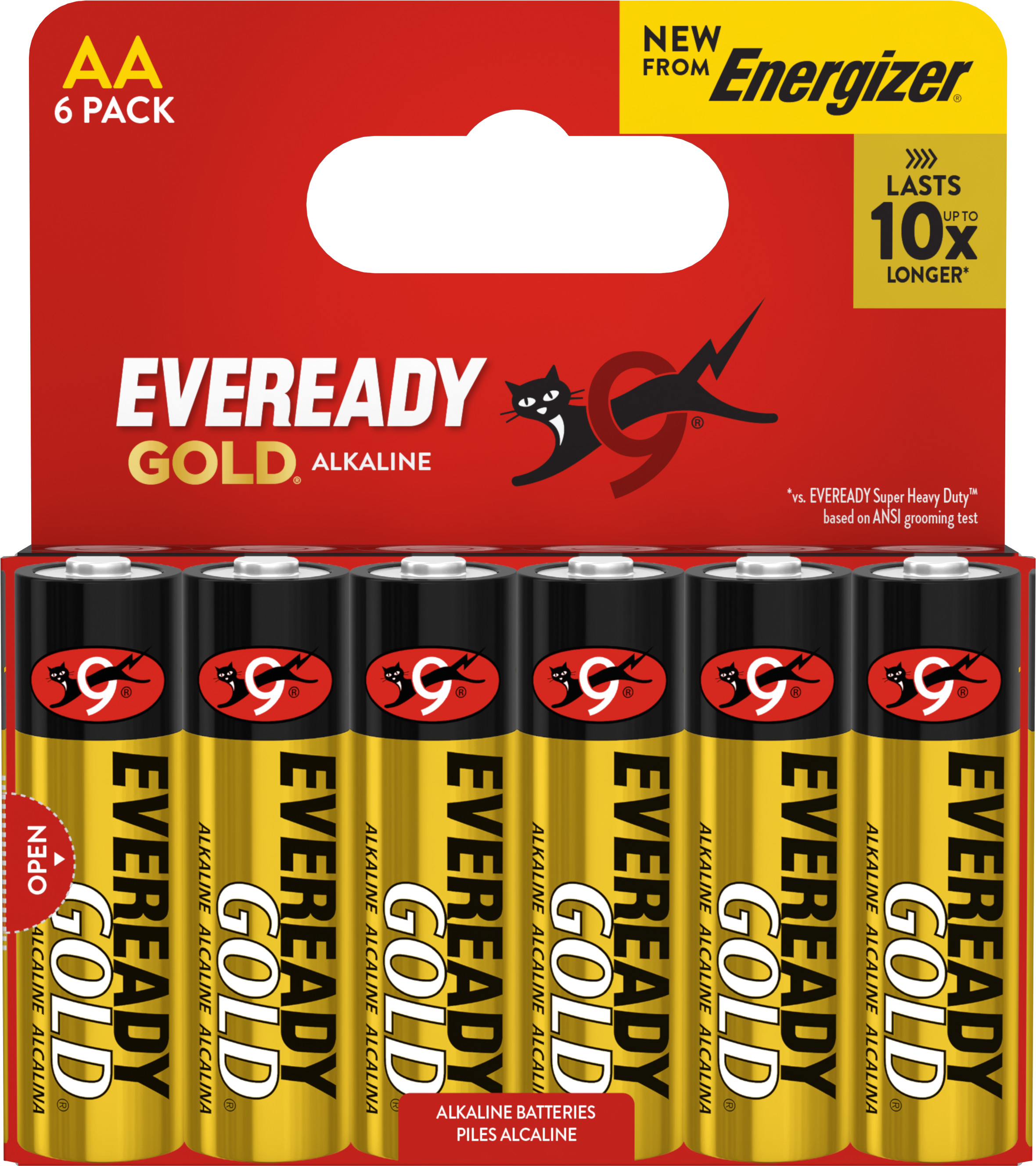 Eveready Gold AA blister da 6