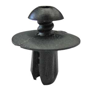 Rivetto In Plastica A Vite Ø6mm H=11mm Nero D/7895-I