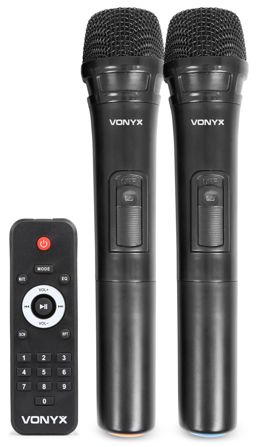 Sistema portatile 700W, 2 radiomicrofoni UHF mod.  SPJ-PA915
