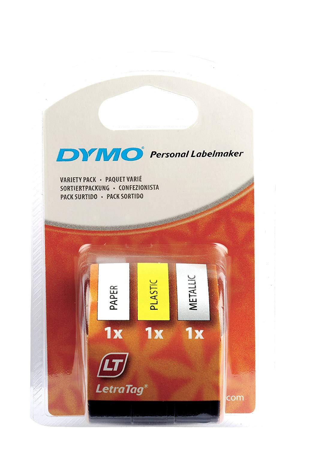 Nastro LT in plastica - 12 mm x 4 m - Starter Kit, 3 nastri