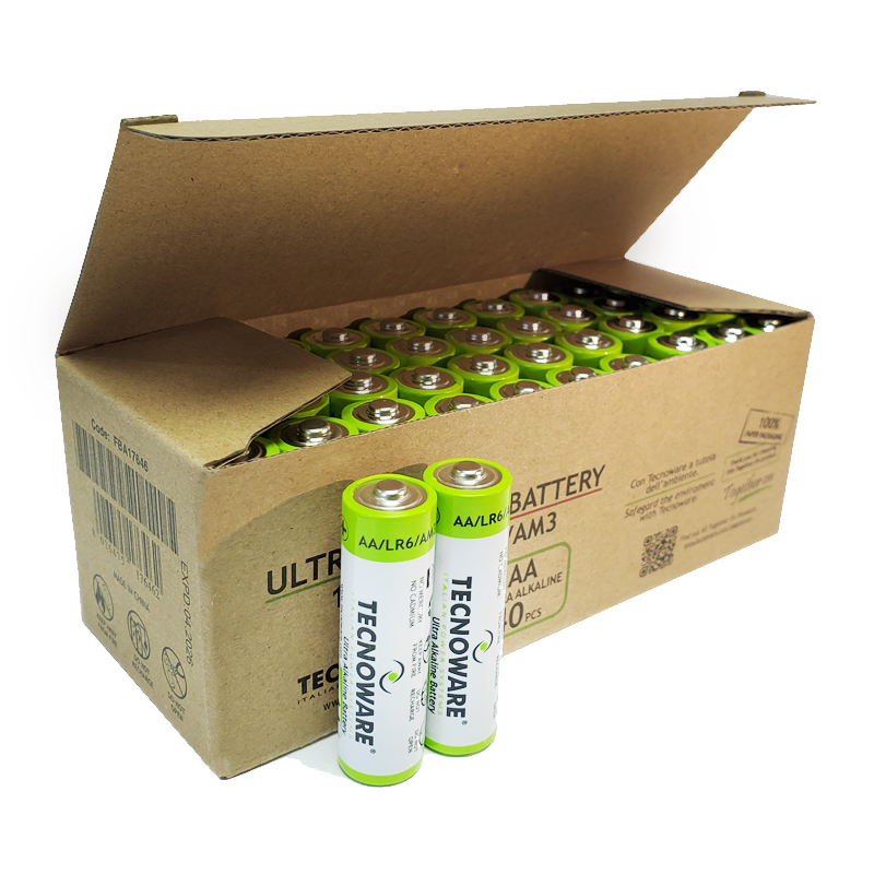 Tecnoware ULTRA Alkalina batteria alcalina AA in scatola da 40 pile FBA17646