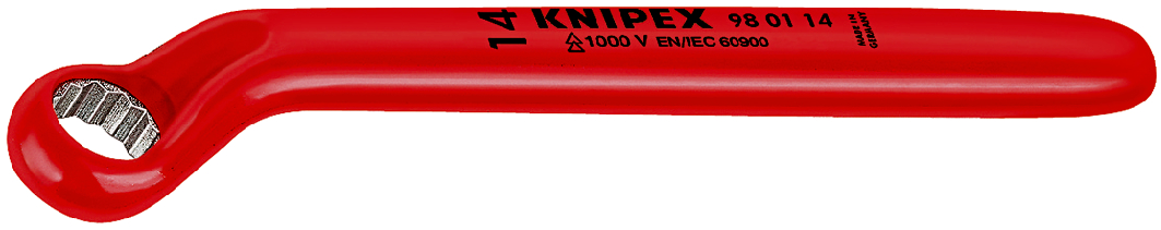 Chiave poligonale semplice 98 01 24, isolamento a 1000V