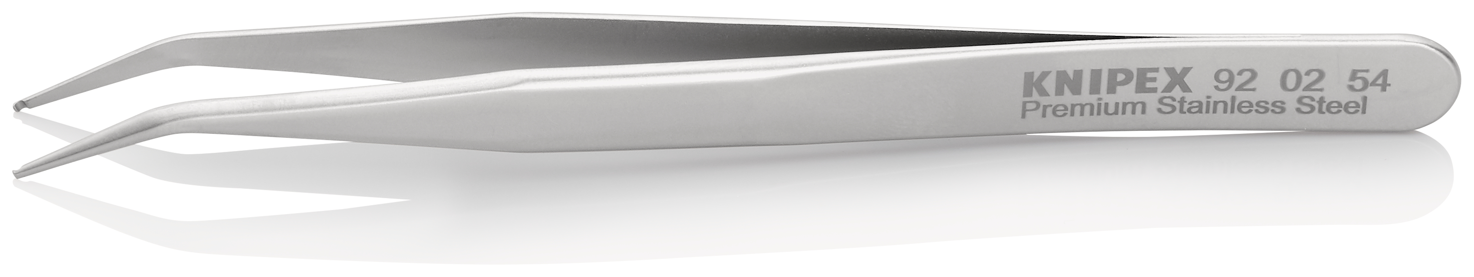 Pinzetta SMD di precisione acciaio inox 92 02 54, isolamento a 1000V