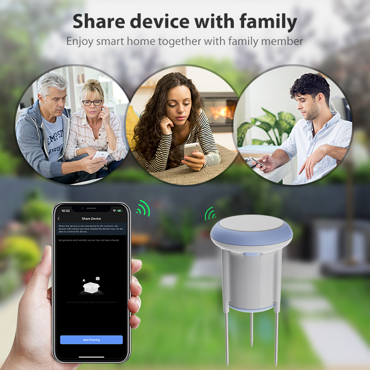 IR-SOIL Sensore umidità terreno smart da esterno