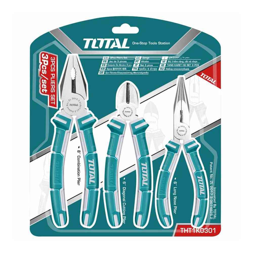 Set Pinze da 3 Pezzi THT1K0301