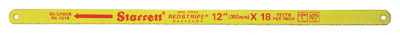 Lama per seghetto 12" X 1/2" X .025" 18TPI HSS striscia rossa  RS1218