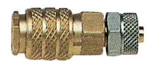 ASTURO 6006015 Rubinetto rapido mignon per tubo rilsan 6x8 mm