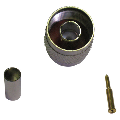Spina n a crimpare per cavo rg-58 isolamento polipropilene CT7525