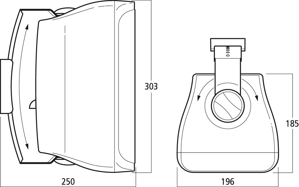 WALL-06T/SW - Cassa acustica PA