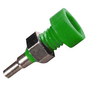 Boccola Professionale Da Pannello Ø2mm Verde BOP/3V