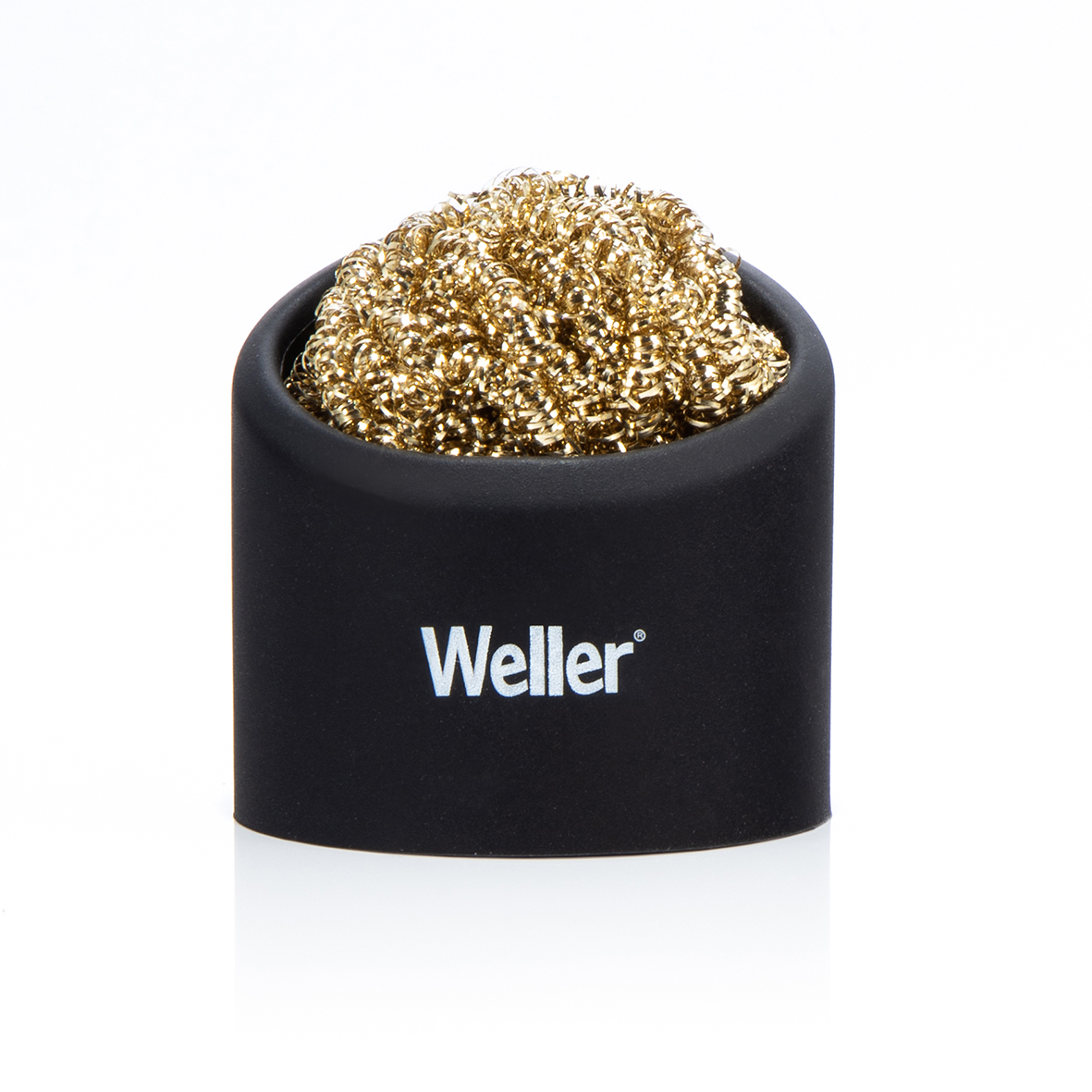 Paglietta in ottone per pulizia delle punte con supporto in silicone WLACCBSH-02