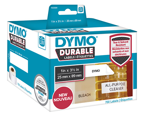 Etichette DYMO® LabelWriter™ Durable Indirizzi  25x89 mm - Bianco