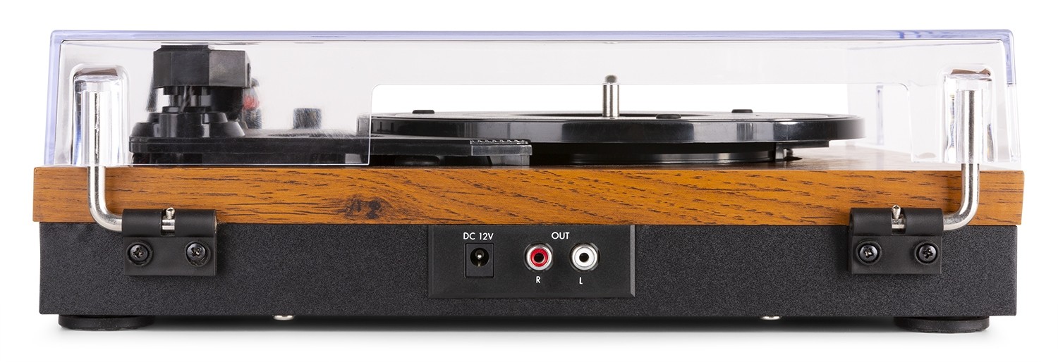 Set giradischi amplificato + 2 altoparlanti stereo e ricevitore Bluetooth RP165