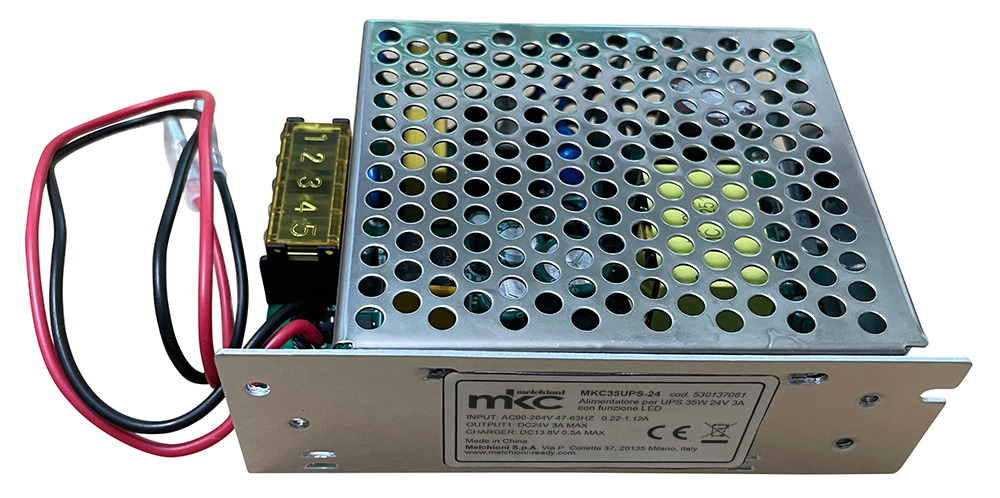 Alimentatore MKC con funzione caricabatteria MKC35UPS-24, 24V 35W