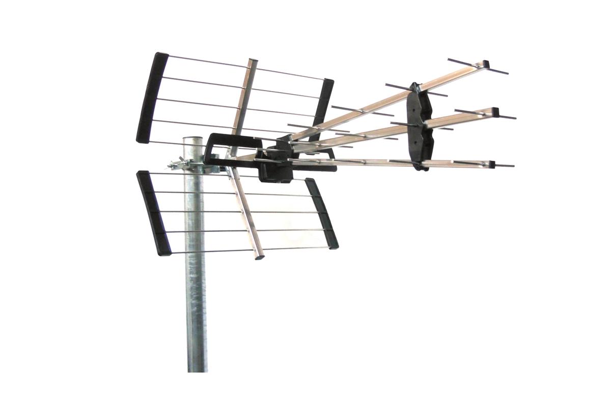 Antenna UHF Tripla larga banda 5G Free mod. ZDUT27 5G