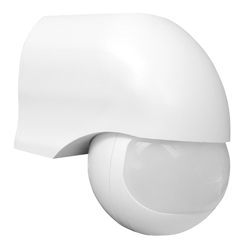 Sensore PIR LX40 bianco da parete infrarossi 180° 12mt