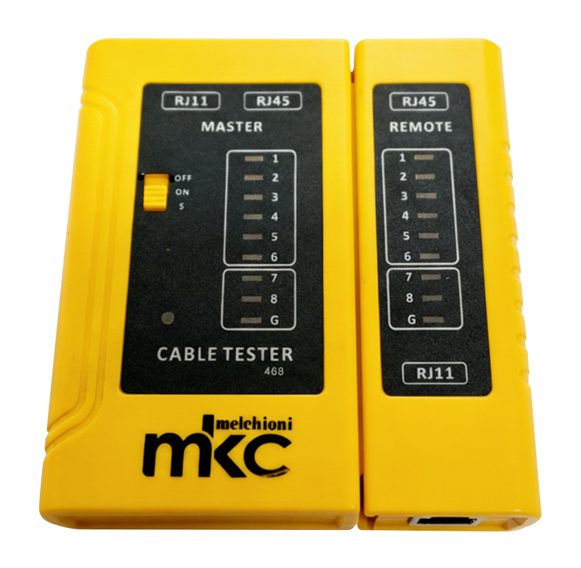 MKCT450 - Tester di rete RJ45 RJ11 RJ12