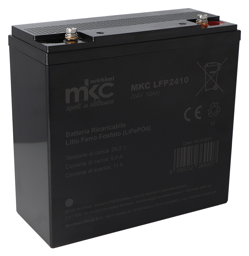 Batteria MKC LiFePO4  LFP2411 24V-11Ah, M5