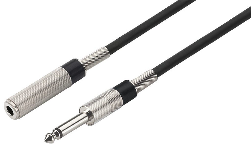 MEC-600/SW - Cavo di estensione mono da 6,3mm, 6m