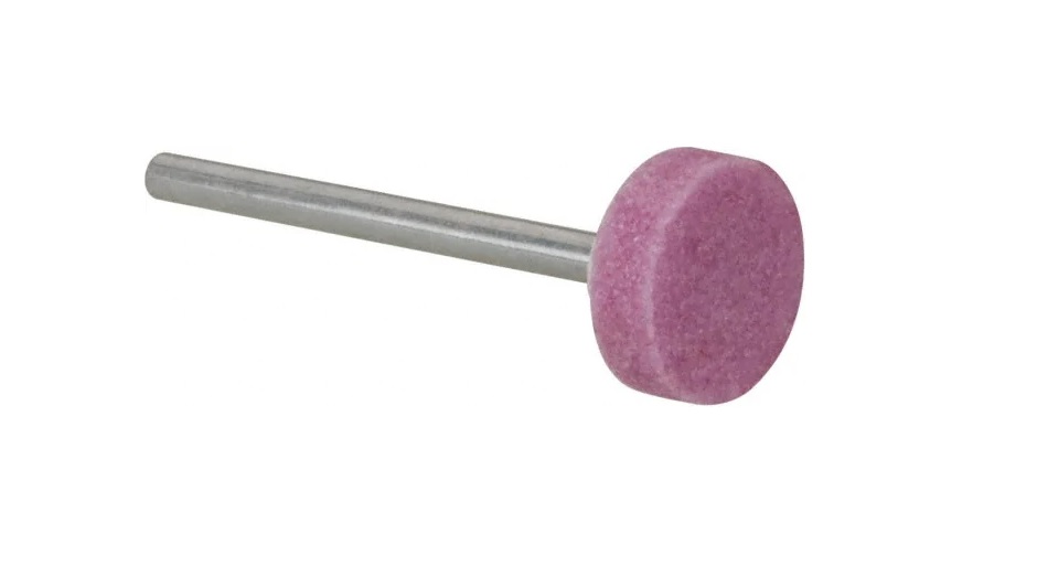 W181 codolo 1/8", grana 60, rosa, TrumaXX forma W punta montata