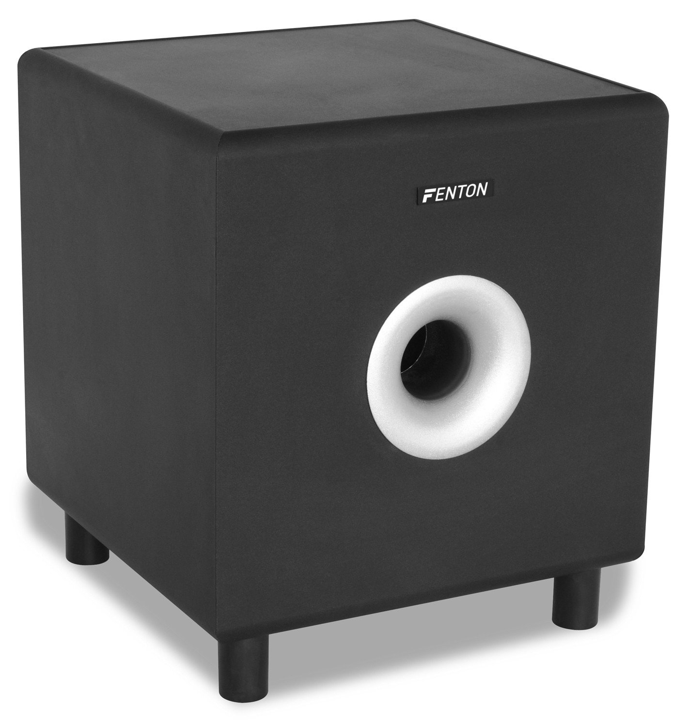 Diffusore subwoofer attivo da 200W, Woofer da 10", colore nero, Mod. SHFS10B