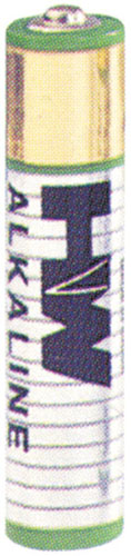 HI WATT LR03 batteria alcalina AAA in blister da 2 pile
