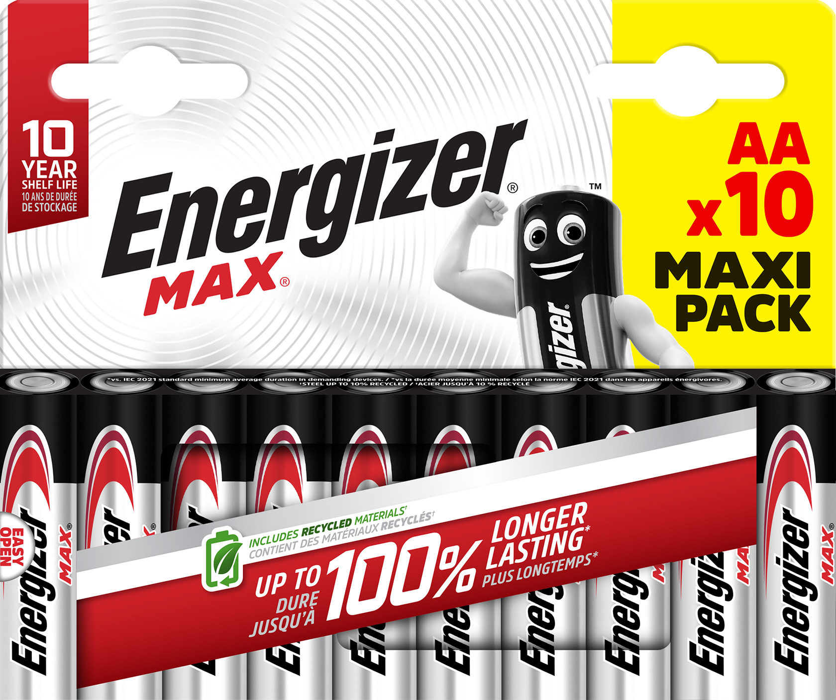 ENERGIZER Max Alk AA blister da 10